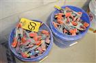 LOT OF ASSORTED SPRING CLAMPS