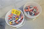 LOT OF ASSORTED SPRING CLAMPS