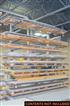 LOT OF (2) SECTIONS OF WEST POINT RACK CANTILEVER RACKING