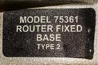 PORTER-CABLE 7518 ELECTRIC ROUTER